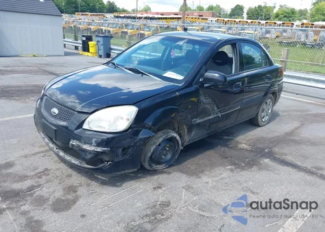 2009 Kia Rio Lx из США, поврежденный, VIN KNADE223796524775